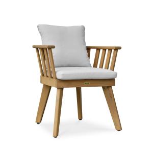 Fauteuil de jardin avec coussins - Acacia