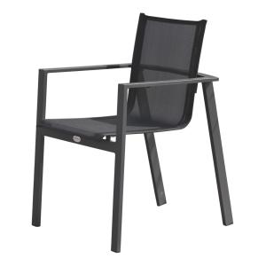 Fauteuil de jardin empilable en aluminium