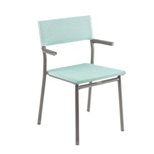 Fauteuil de jardin en acier  L49xl58xH85