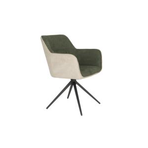 Fauteuil design en polyester vert