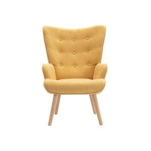 Fauteuil droit  jaune