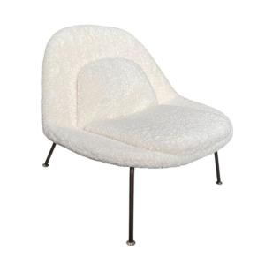 Fauteuil en fourrure synthétique
