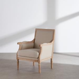 Fauteuil en lin