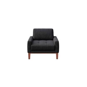 Fauteuil en polyester anthracite