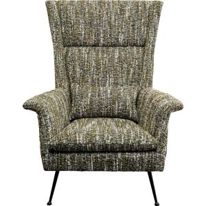 Fauteuil en polyester mélangé vert
