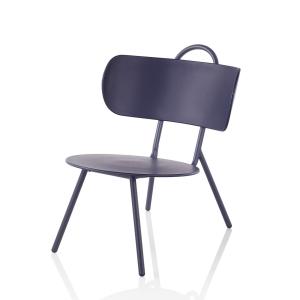 Fauteuil en polypropylène bleu