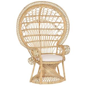 Fauteuil en rotin naturel H150