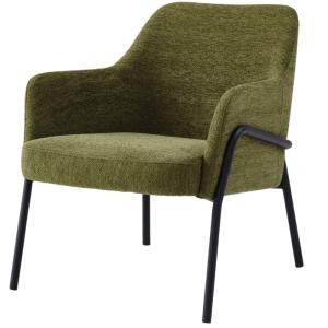 Fauteuil en tissu Luxury Kaki