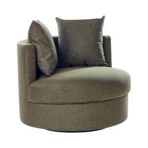 Fauteuil en tissu vert H61