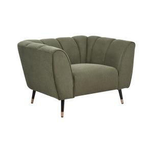 Fauteuil en tissu vert H73
