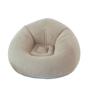 Fauteuil gonflable extérieur plastique naturel 100x100 cm