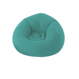 Fauteuil gonflable turquoise 90x90cm