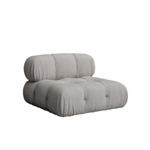 Fauteuil gris 99 x 99 cm