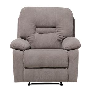 Fauteuil inclinable tissu taupe