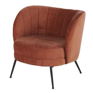 Fauteuil orange écureuil