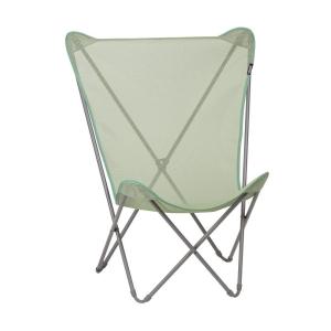 Fauteuil papillon en acier vert L60xl78xH99