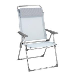 Fauteuil pliant multi-positions en aluminium bleu L68xl68xH…