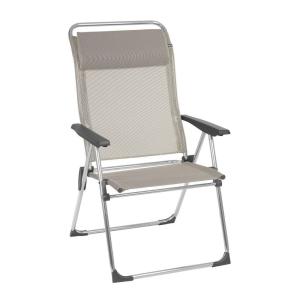 Fauteuil pliant multi-positions en aluminium  L68xl68xH111
