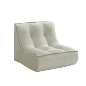Fauteuil pour canapé modulable en velours côtelé 90 x 80 x…