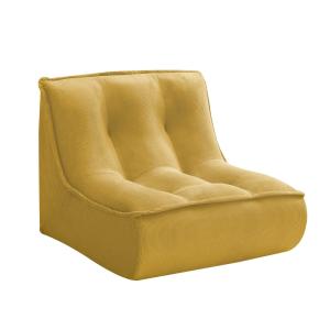 Fauteuil pour canapé modulable en velours côtelé 90 x 80 x…