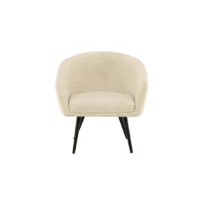 Fauteuil pour enfants de couleur blanche en polyester