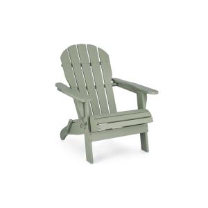 Fauteuil relax pliant à accoudoirs en bois