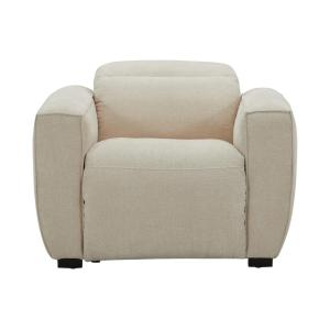 Fauteuil relax polyester beige