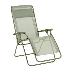 Fauteuil relax zéro gravité en acier vert L88xl67xH114