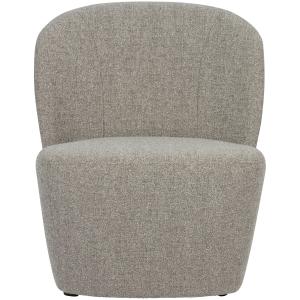 Fauteuil salon en tissu 100% pes, chaise naturel beige