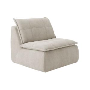 Fauteuil tissu H81 naturel