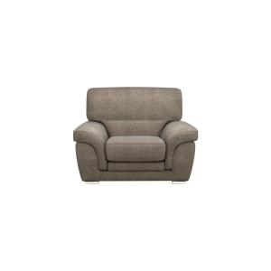 Fauteuil tissu H90 grège
