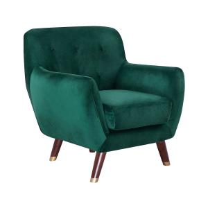 Fauteuil Velours Vert émeraude