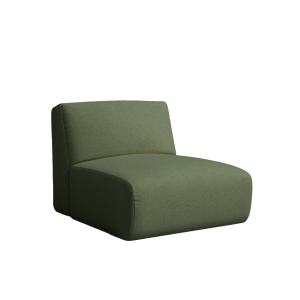 Fauteuil vert 93 x 102 cm