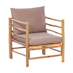 FauteuilenbamboumarronH80