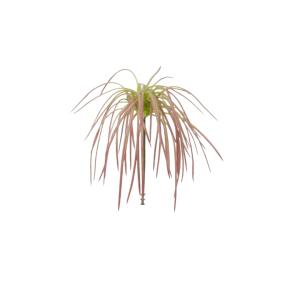 Feuillage d'herbes tombantes artificielle marron H19