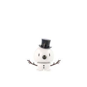 Figurine Bonhomme de neige M blanc/bleu