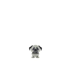 Figurine chien carlin xs gris