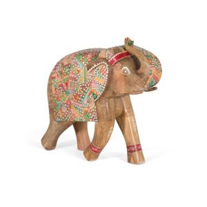 Figurine décorative en forme d'éléphant hauteur 65 cm