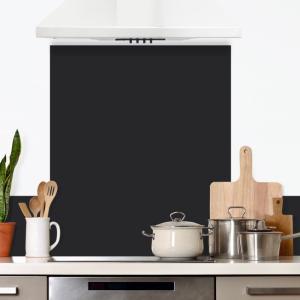 Fond de hotte adhésif en aluminium effet ardoise gris - 70x…