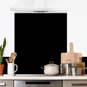 Fond de hotte adhésif - Noir - 70x90 cm