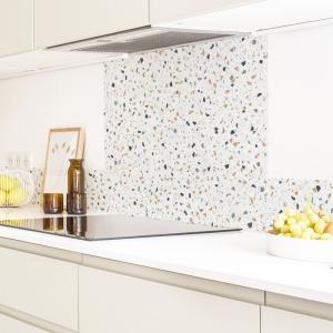 Fond de hotte cuisine en aluminium - 90 x 70 cm - Multicolo…