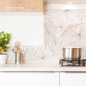 Fond de hotte en aluminium - 70x60 cm - Terracotta