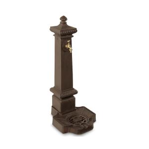 Fontaine de Jardin Aluminium Marron 38x47x99cm - Décoration