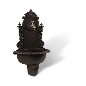 Fontaine de Jardin Aluminium Marron 44x22x75.5cm - Décorati…