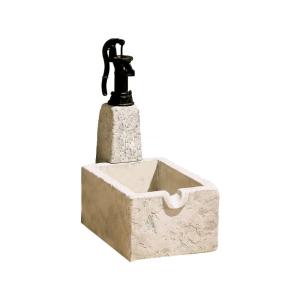 Fontaine de jardin en pierre reconstituée  43 x 73 x 95 cm