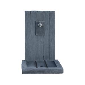 Fontaine jardin pierre reconstituée  59 x 44 x 87 cm