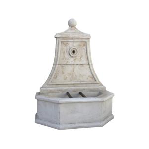 Fontaine jardin pierre reconstituée  86 x 51 x 111 cm