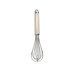 Fouet de Cuisine en Inox Blanc Amande