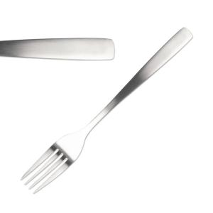Fourchette à dessert 183 mm satin lot de 12 comas