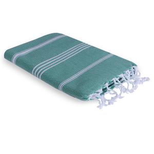 Fouta coton vert brésil 100x200